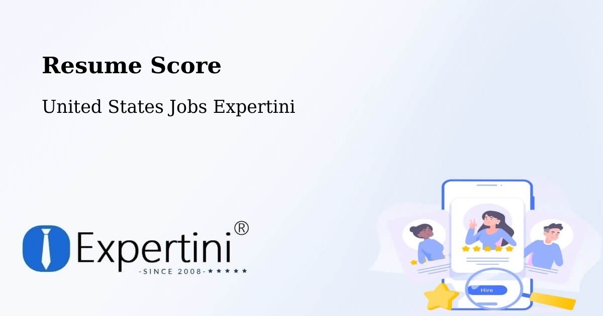Resume Score & Job Description Match Tool – Bynum - United States Jobs Expertini